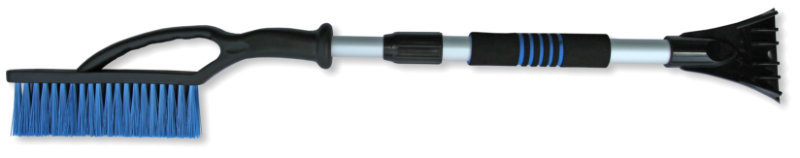 Щетка для снега со скребком и телескопической ручкой KING