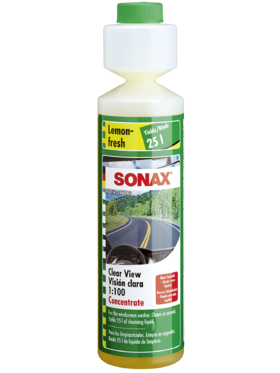 Добавка для очистки стекол SONAX ClearView 1:100 Лимон