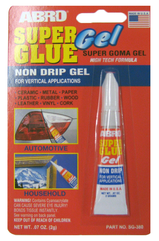 Гелевый суперклей ABRO SG-380