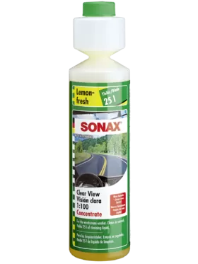 Добавка для очистки стекол SONAX ClearView 1:100 Лимон